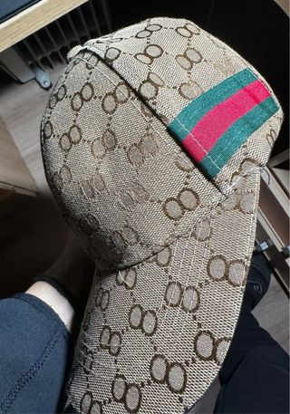 Gorra Gucci Beige GG