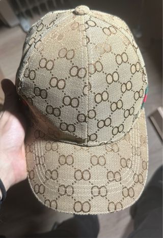 Gorra Gucci Beige GG