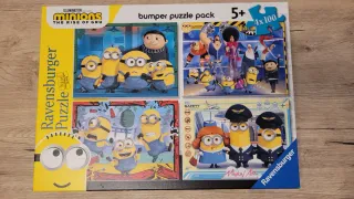 Puzzle Minions The Rise of Gru 4x100 pezzi