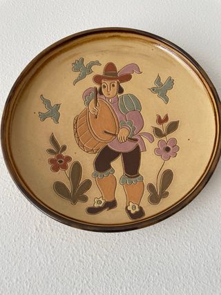 Piatto in ceramica Vilá Clará 