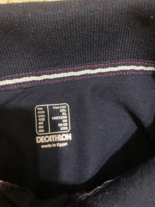 Polo Decathlon Blu