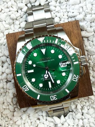 Reloj Seiko Mod Hulk