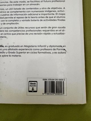 Operaciones auxiliares de almacenaje