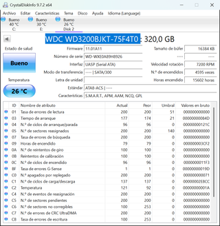 HDD  WD 320GB Scorpio Black SATA 2,5 ̈