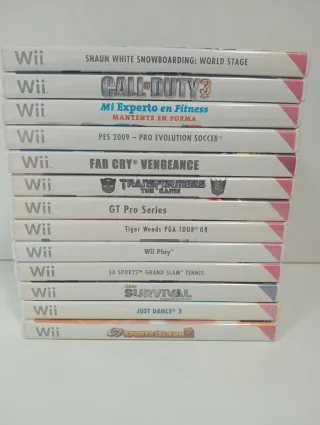 Lote 13 Juegos Nintendo Wii
