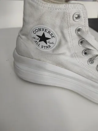 Converse All Star Blancas Plataforma