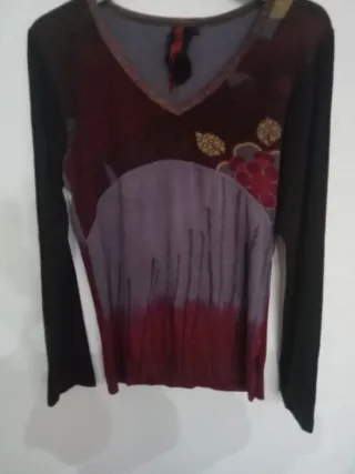 Camiseta Miss Sidecar Morada Talla M