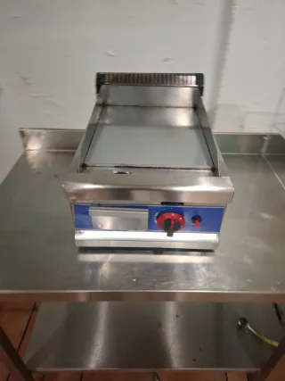 Plancha industrial acero inoxidable