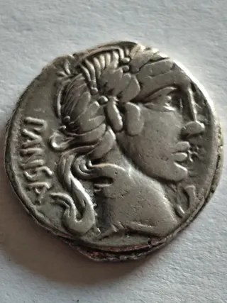 Moneda Romana Antigua Plata