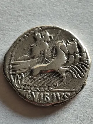 Moneda Romana Antigua Plata
