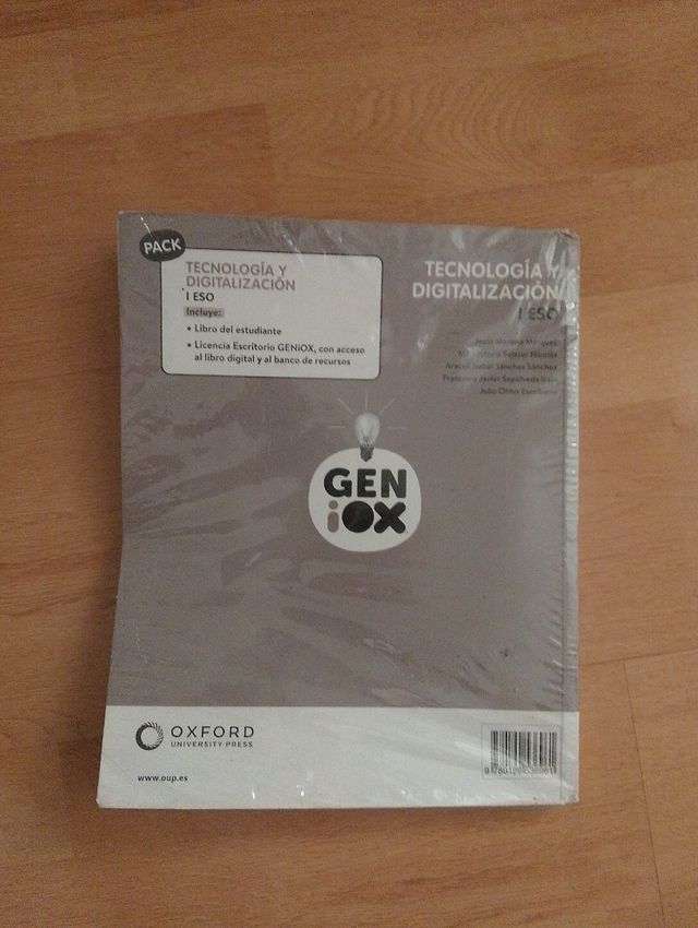 Tecnología y Digitalización I ESO. Libro del es...