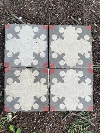 Baldosas hidráulicas decorativas 