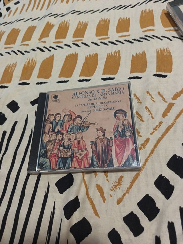 CD Alfonso X el Sabio Cantigas de Santa Maria.