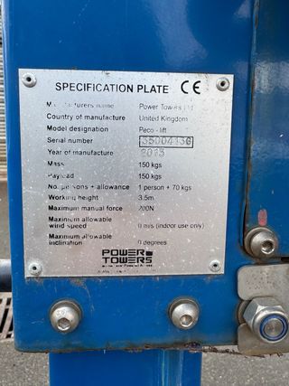 Plataforna elevadora