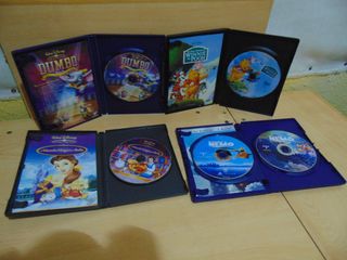 WALT DISNEY Pack de 8 Películas en DVD.