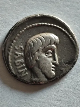 Moneda Romana Antigua Plata