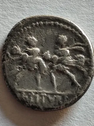 Moneda Romana Antigua Plata