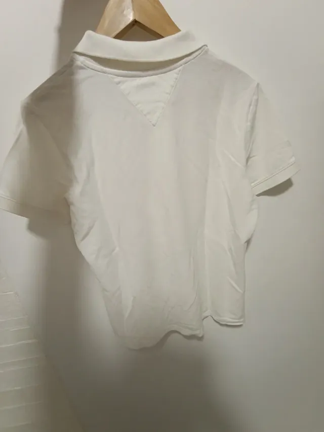 Polo Tommy Hilfiger Blanco Mujer