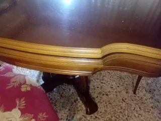 Mesa extensible de madera