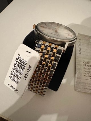 Orologio Emporio Armani AR11093 Oro/Argento