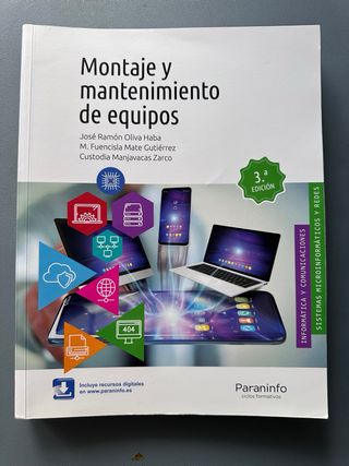 Libros de texto: Grado Medio Informática 