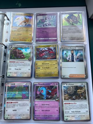 Colección Cartas Pokémon Holo