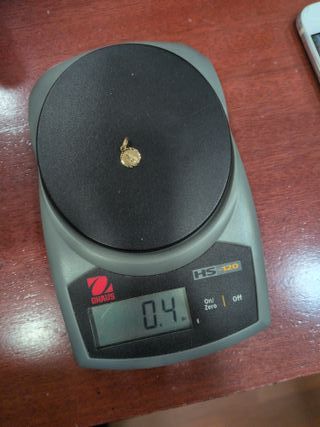 Mini Medalla Corazón De Jesús Oro