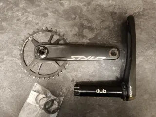 Bielas Truvativ Stylo DUB 175 + pedalier BSA