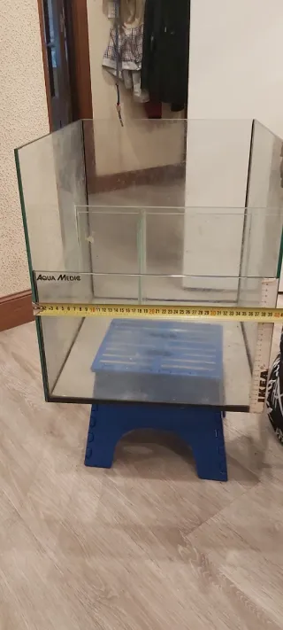 Acuario Cubo Aquamedic 180L + 40 de Sump