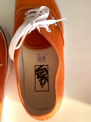 Zapatillas Vans Naranja Talla 40 