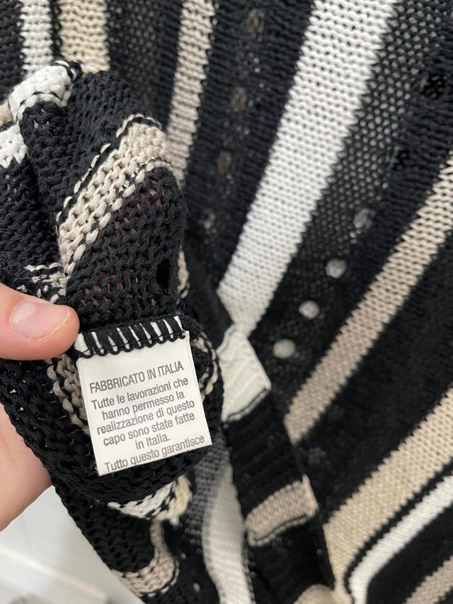 Maglione donna maniche 3/4 righe