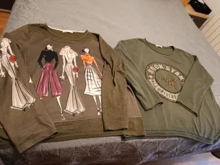 Lote 2 camisetas manga larga XXL