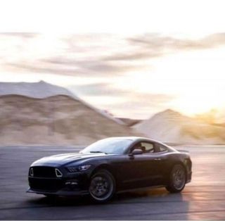 Rejilla frontal con Led para Ford Mustang MK6