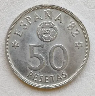Moneda 50 Pesetas 1980 Juan Carlos I Rey