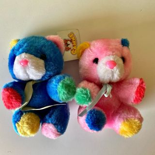 Conjunto 2 Ursinhos Peluche Coloridos