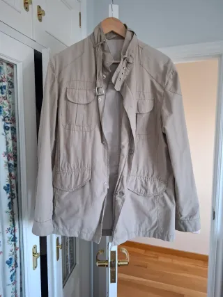 Chaqueta de hombre beige