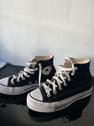 Converse plataforma talla 40