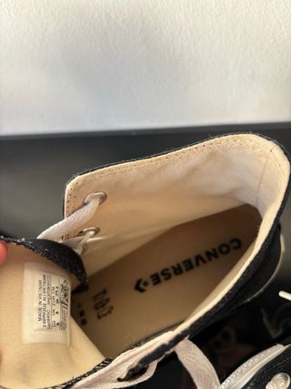 Converse plataforma talla 40