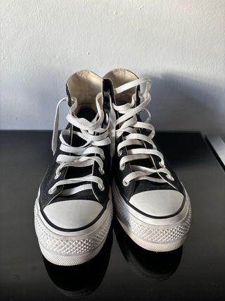 Converse plataforma talla 40