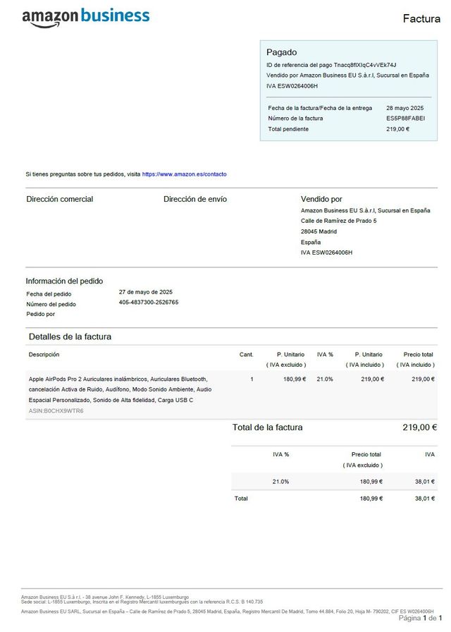 AirPods Pro 2ª Gen USB-C Blancos