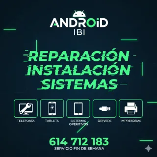 Reparación de pc y móviles en ibi