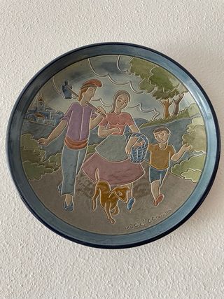 Piatto in ceramica Vila Clará