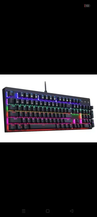 Teclado Mecánico Negro