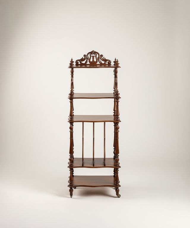 Estantería inglesa antigua