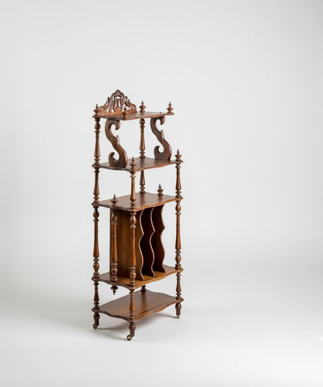 Estantería inglesa antigua