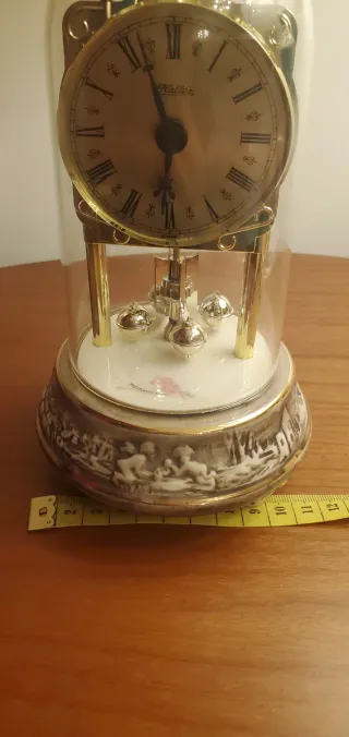 Orologio da tavolo Haller vintage