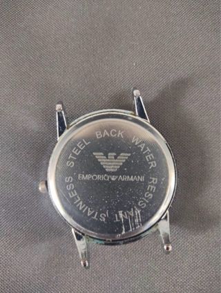 Reloj Emporio Armani Cuarzo Azul y Plateado