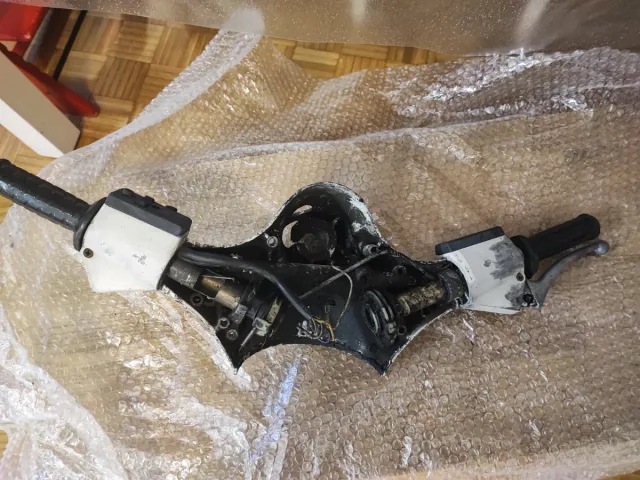 Manubrio Vespa PX Bianco