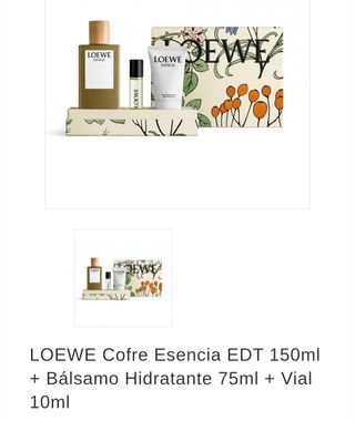 Estuche Loewe Esencia EDT 150ml