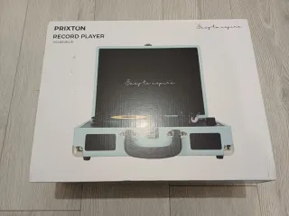 Tocadiscos Prixton VC400 Azul Bluetooth